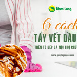 6 cách tẩy vết dầu mỡ trên tủ bếp bà nội trợ chớ bỏ qua