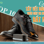 TOP 10 cách tẩy vết dầu mỡ trên giày da hiệu quả bất ngờ