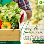 Hướng dẫn cách bảo quản thực phẩm mùa nắng nóng